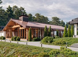 Concept de pavillon privé en bois lamellé-collé_2