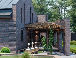 Projet architectural d'une maison individuelle en brique_10