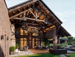 Projet architectural d'une maison individuelle en brique_4