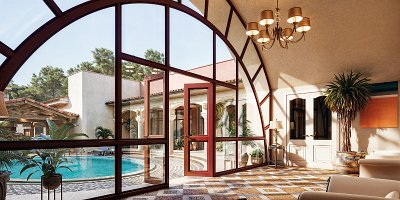 Projet architectural de la maison privée 'Cour Romaine'_13