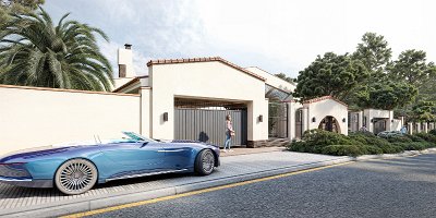 Projet architectural de la maison privée 'Cour Romaine'_7