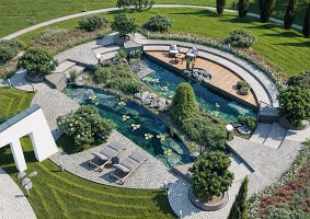 Projet architectural pour une personne privée - 'Maison Ronde_18