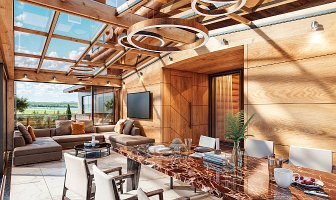 Projet de construction d'une verrière dans une maison en rondins_2