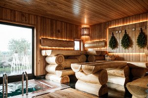 Projet de création d'un sauna