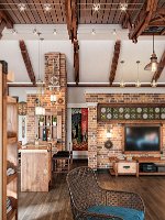 Projet de design d'intérieur d'un ranch à la campagne_8